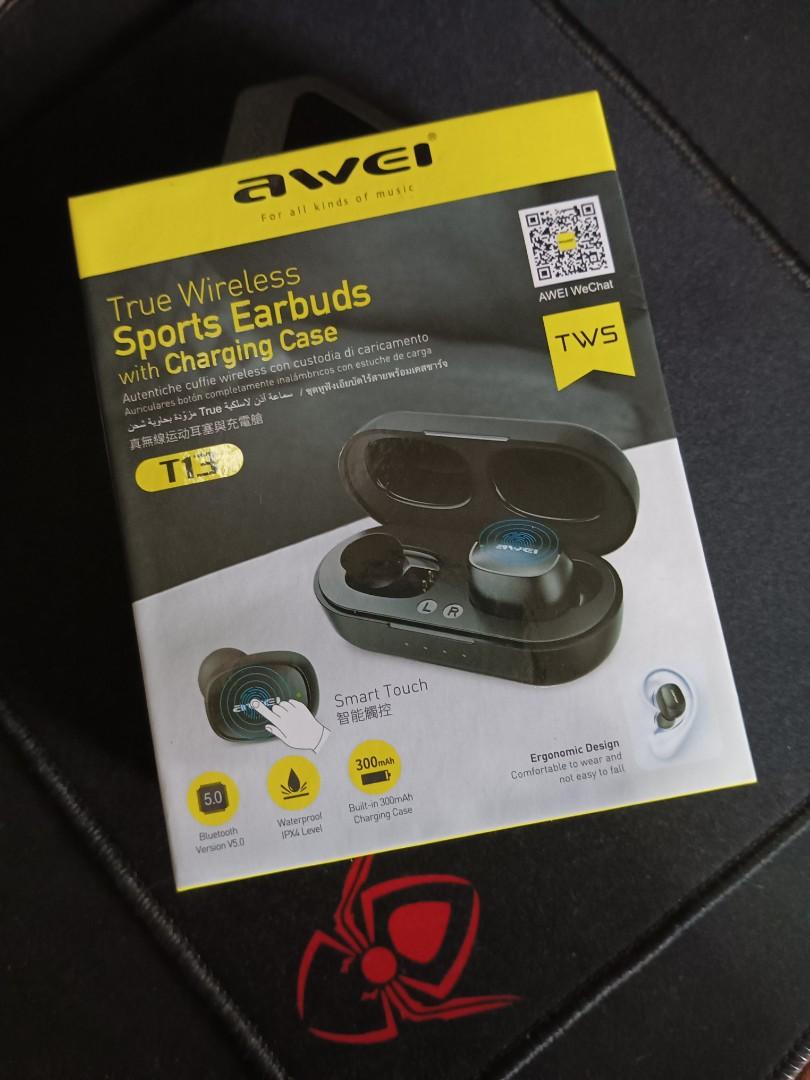 Awei true store wireless sports earbuds