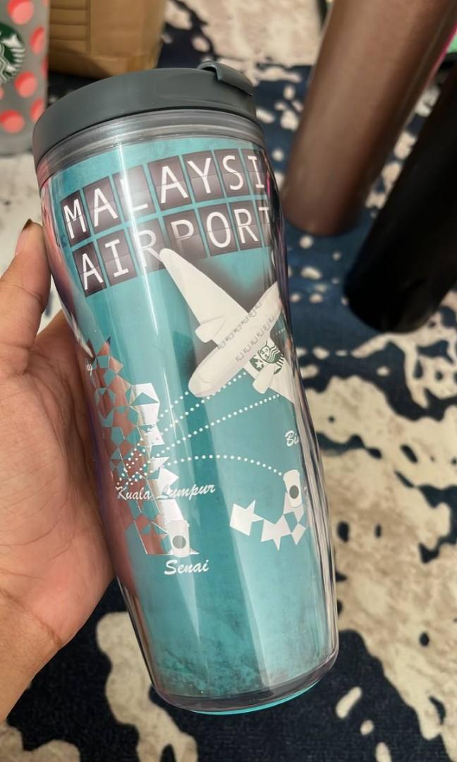 STARBUCKS MSIA Airport Tumbler, Furniture & Home Living, Kitchenware & Tableware, Water Bottles