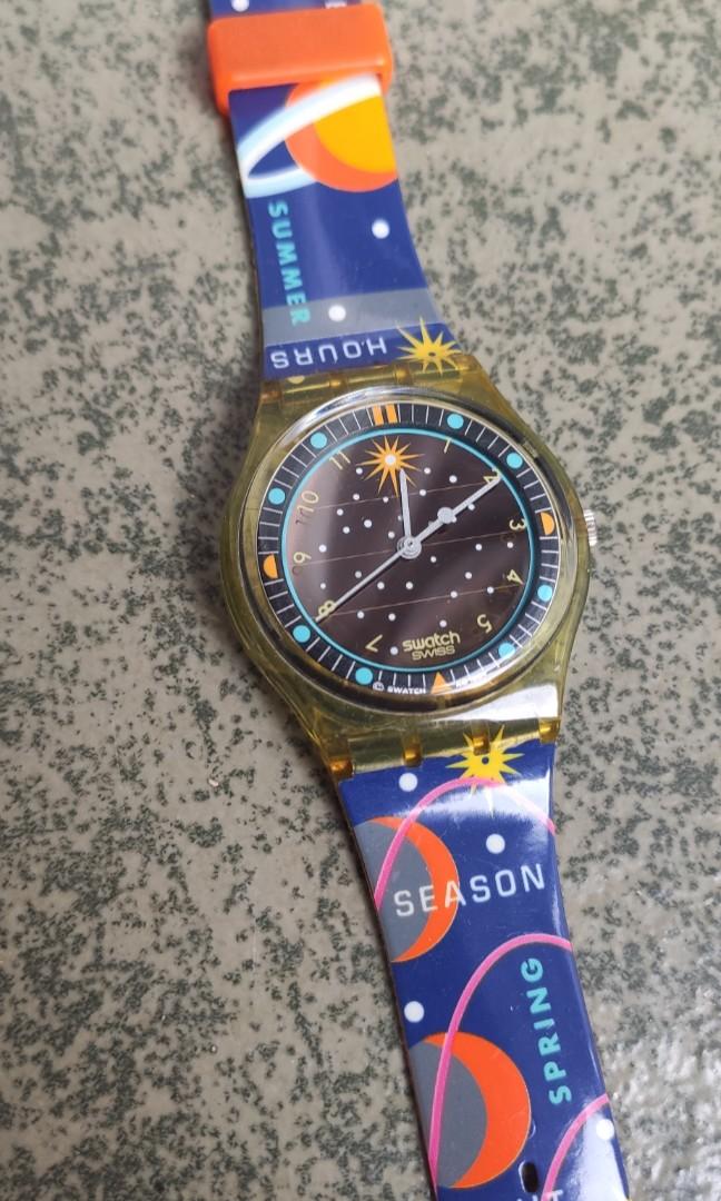 Swatch outlet solar battery