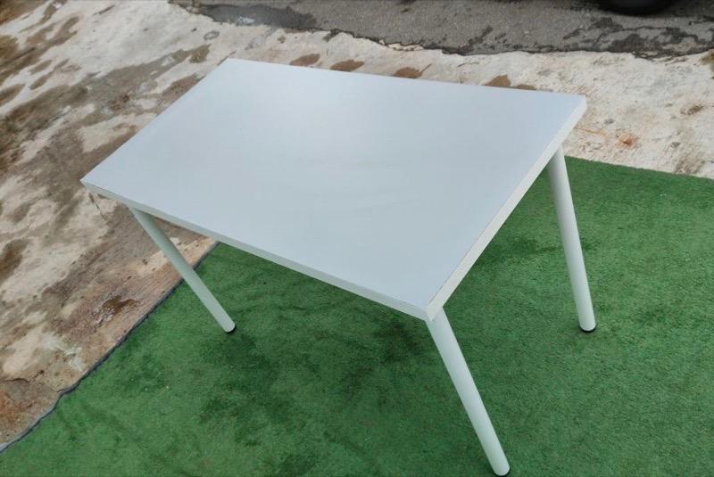 T10L Meja IKEA LINNMON 4 ft Table White, Furniture & Home Living