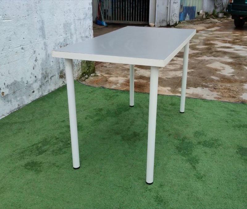 T10L Meja IKEA LINNMON 4 ft Table White, Furniture & Home Living
