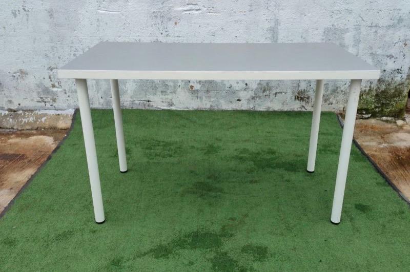 T10L Meja IKEA LINNMON 4 ft Table White, Furniture & Home Living