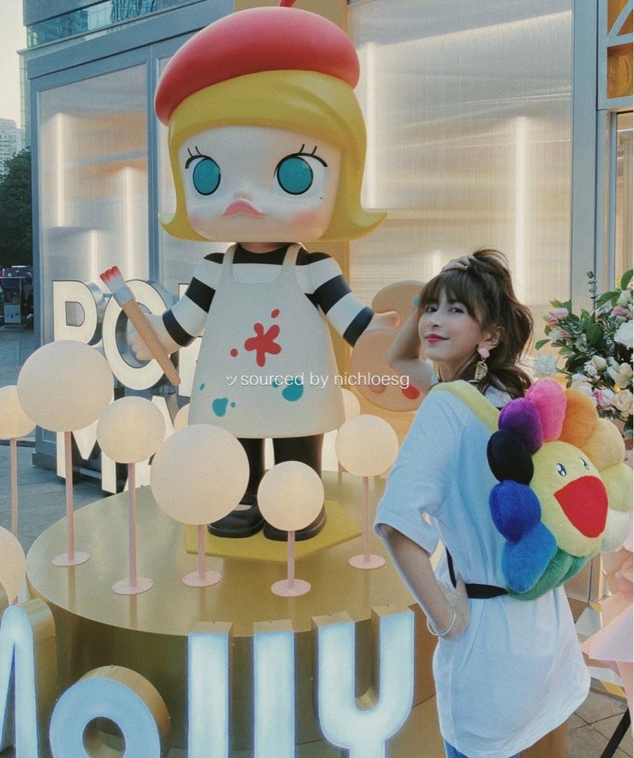 QC Takashi murakami flower backpack, is it just me or does it look off? :  r/FashionReps