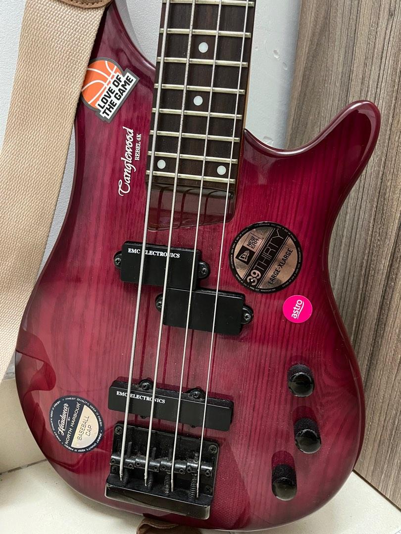Tanglewood Rebel 4k Electric Bass Guitar + Amp set, Hobbies & Toys, Music & Media, Musical