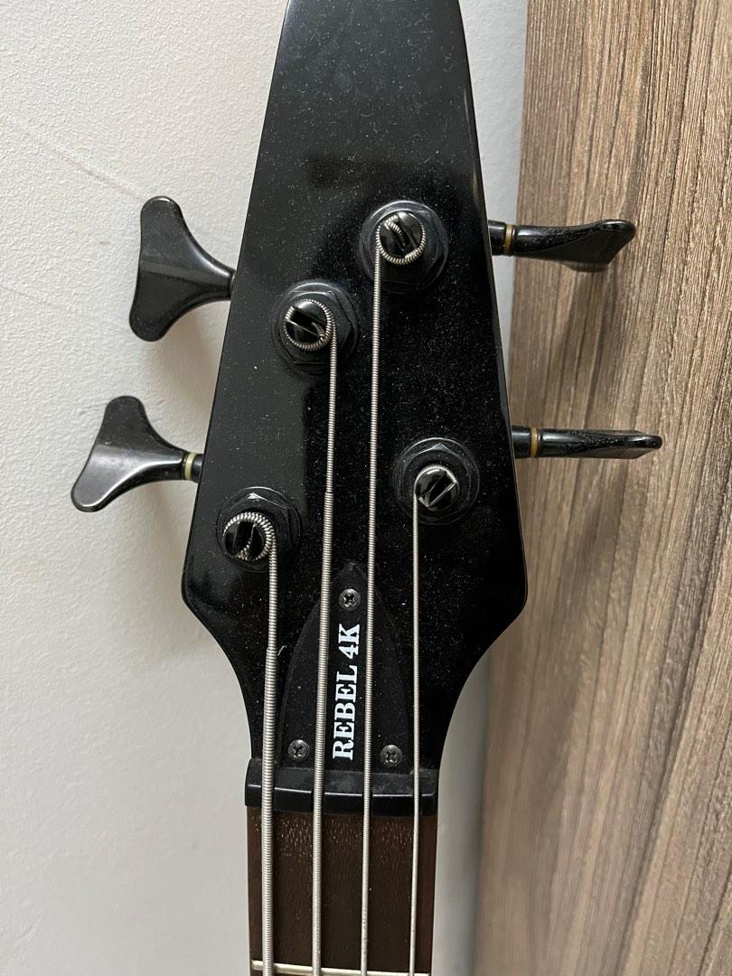 Tanglewood Rebel 4k Electric Bass Guitar + Amp set, Hobbies & Toys, Music & Media, Musical