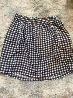 Terranova Gingham Skirt