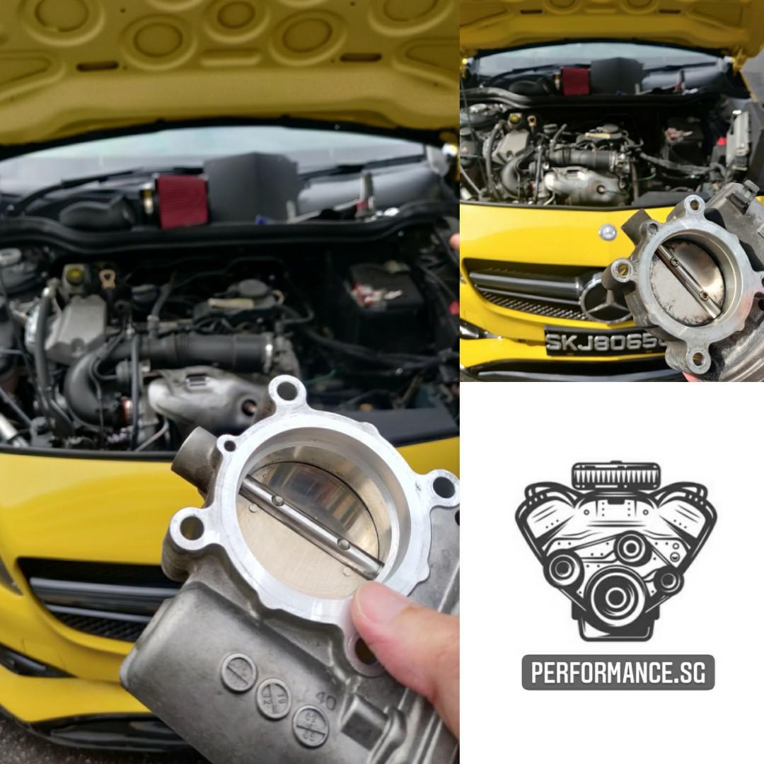 Throttle body porting and polishing w204 w207 w212 x156 x253 w213 w117