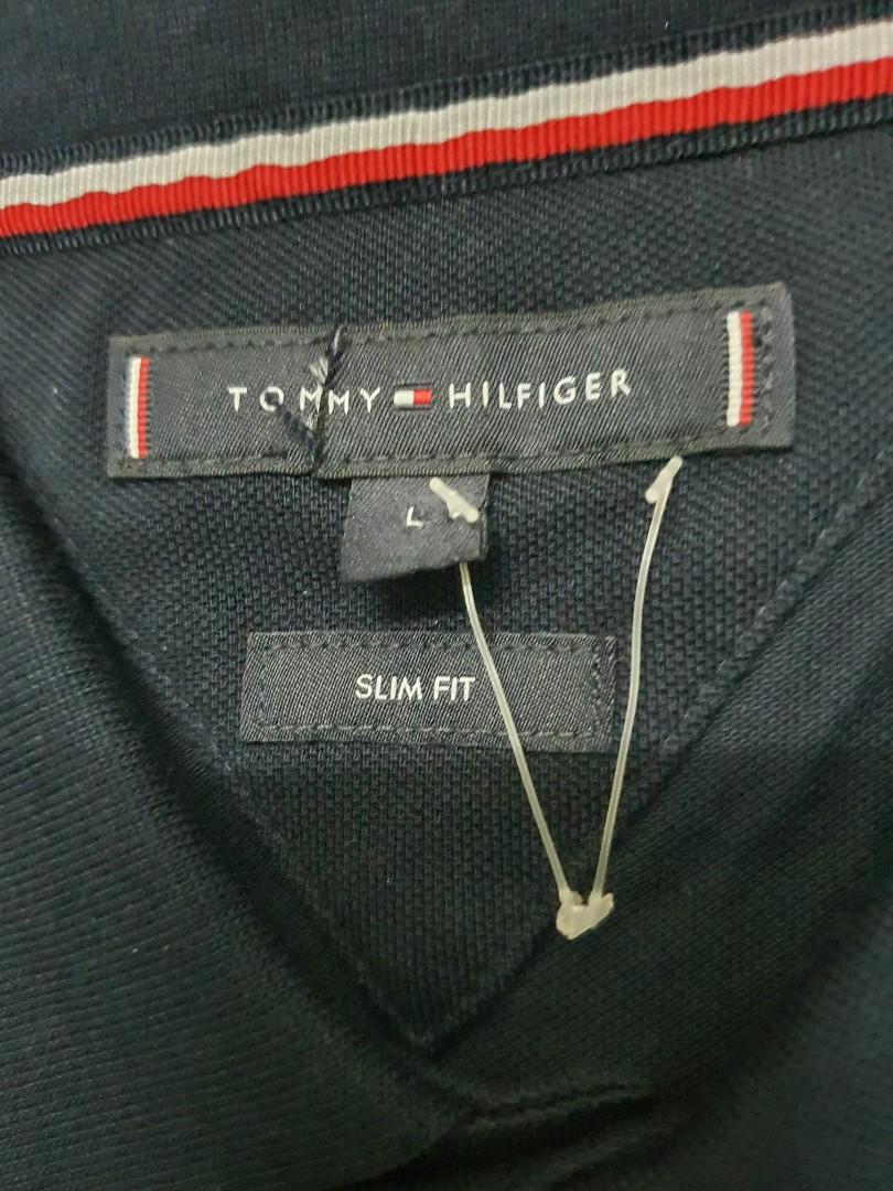 Tommy hilfiger polo shirt slimfit, Men's Fashion, Tops & Sets, Tshirts & Polo  Shirts on Carousell