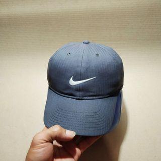 topi nike DRI-FIT abu liris vintage vtg big swoosh