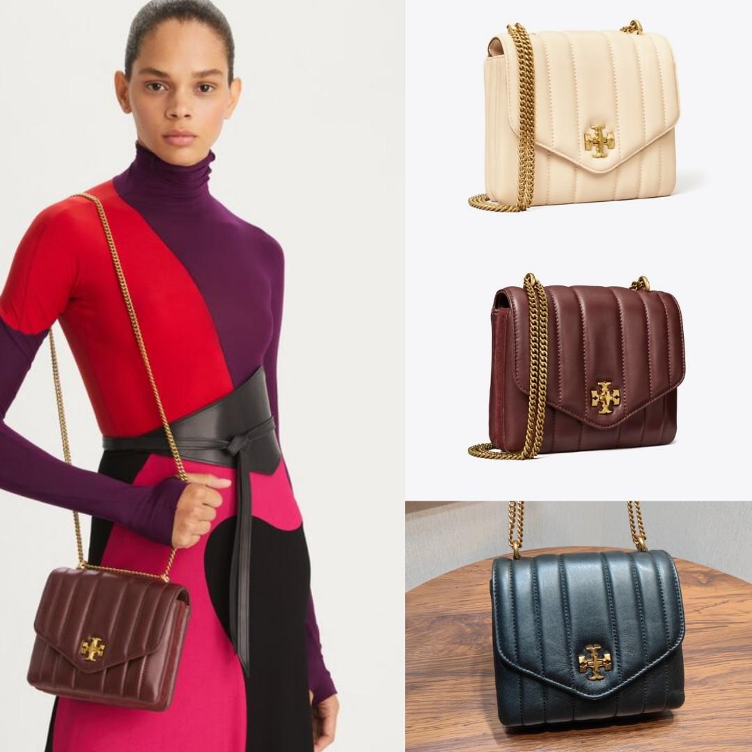 Tory Burch Kira Quilted square crossbody, Women's Fashion, Bags & Wallets,  Cross-body Bags on Carousell