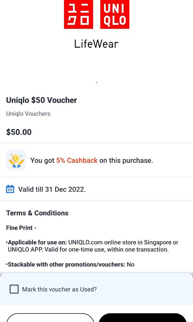 How to use coupon  UQ SG  UQ SG Customer Service