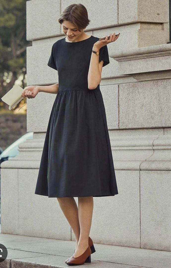 Short sleeve clearance flare dress