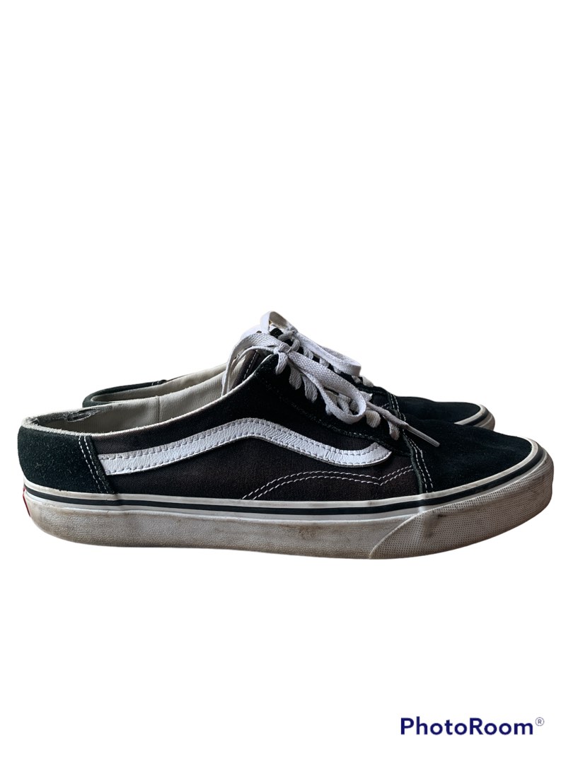 Old skool mule clearance black