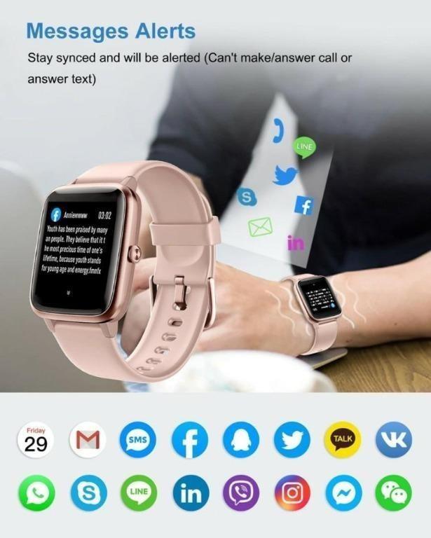 Willful smart watch 2025 pink