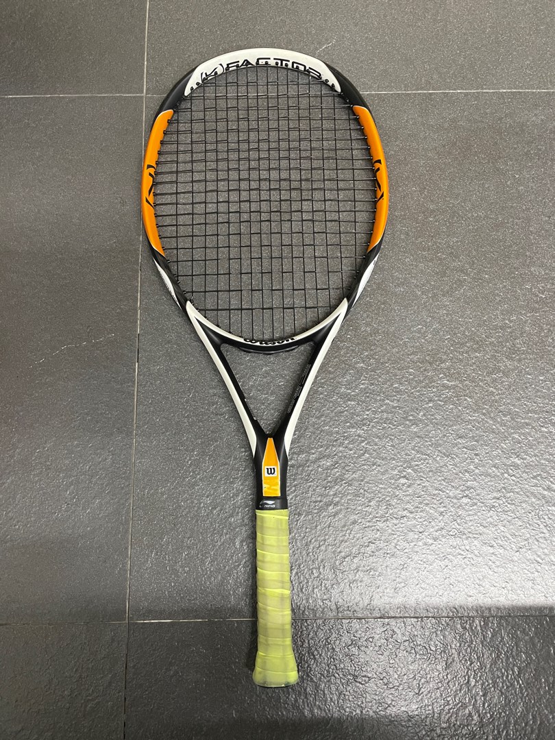 Wilson K factor k zen tennis racquet.Just restring on July 2022