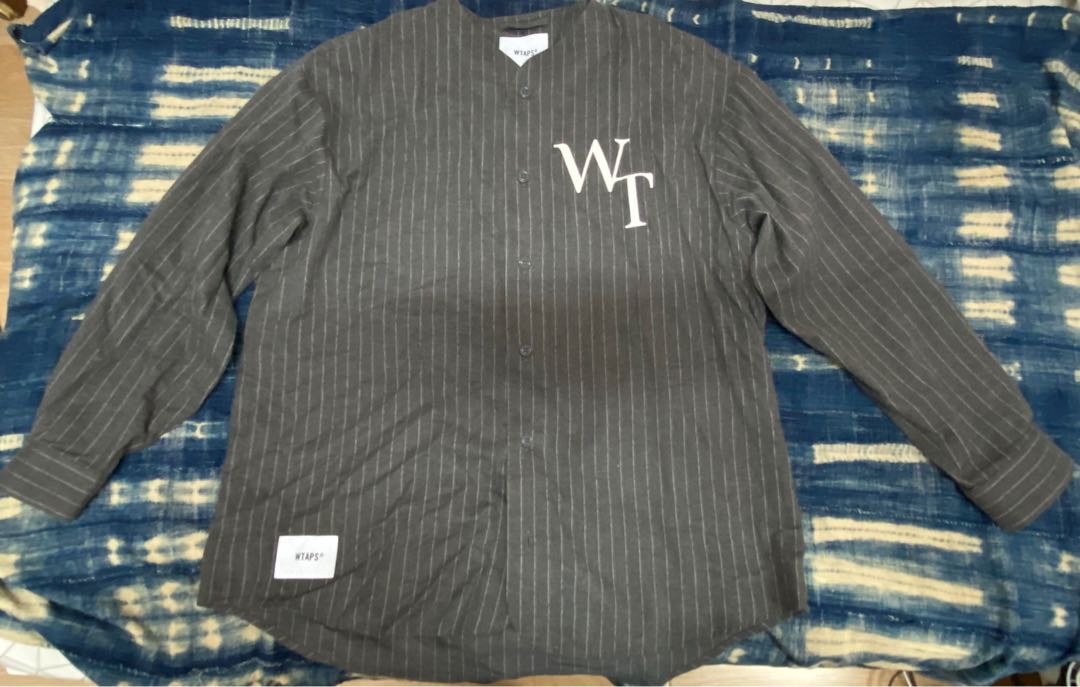 WTAPS | LEAGUE / LS / COTTON. FLANNEL. STRIPE, 男裝, 外套及 