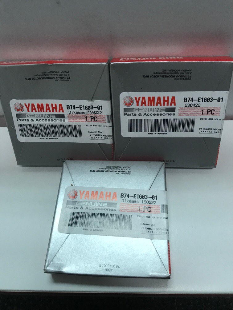Yamaha Xmax 300 piston ring 100 original b74e160301, Motorcycles
