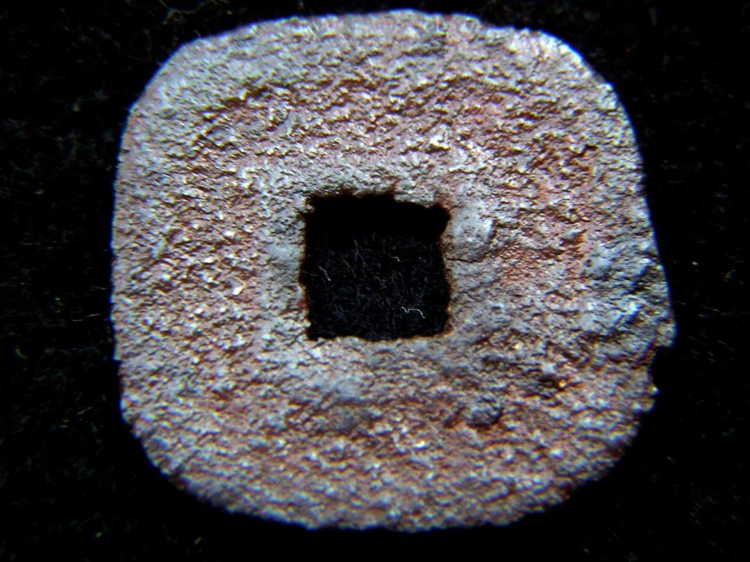 鐵錢-1784年日本(天明四年)仙臺通寶一錢方孔方形鐵錢(光格天皇時期