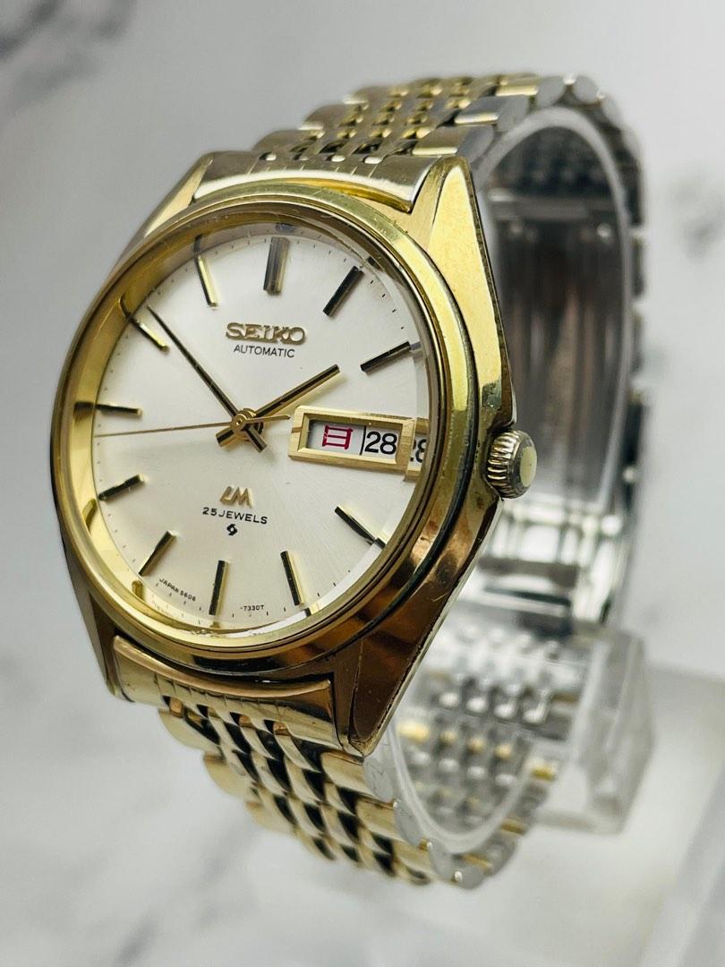211127) Seiko Lordmatic Vintage Men's Auto Watch Ref 5606-7190 Dated 1972,  Men's Fashion, Watches & Accessories, Watches on Carousell