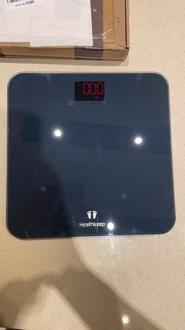 3630) HEALTHKEEP Scales for Body Weight, Bathroom Weighing Scale for