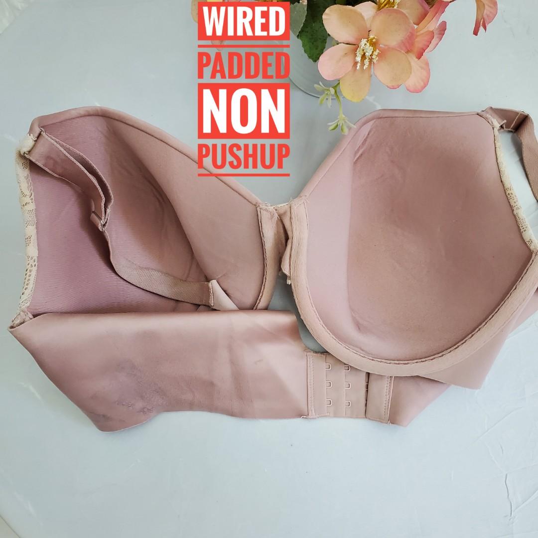36DDD Padded wired bra, Women's Fashion, Undergarments & Loungewear on  Carousell