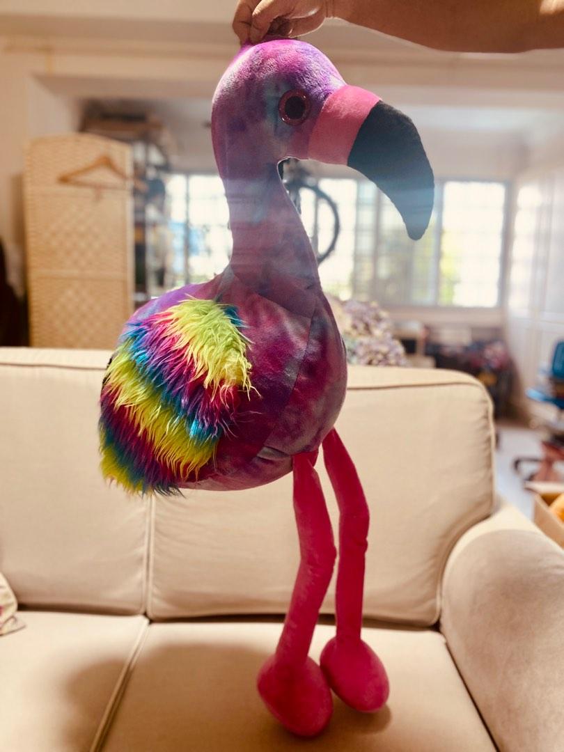 Giant flamingo teddy store