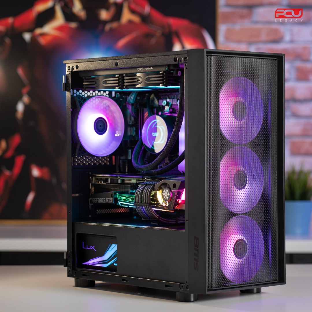  FULL SET BUDGET CUSTOM GAMING PC PC ULTIMATE LEGACY AMD RYZEN 5