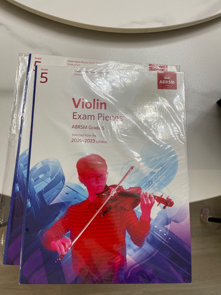 ABRSM Grade 5 Violin Exam pieces 20202023, 興趣及遊戲, 音樂樂器 & 配件, 音樂與媒體