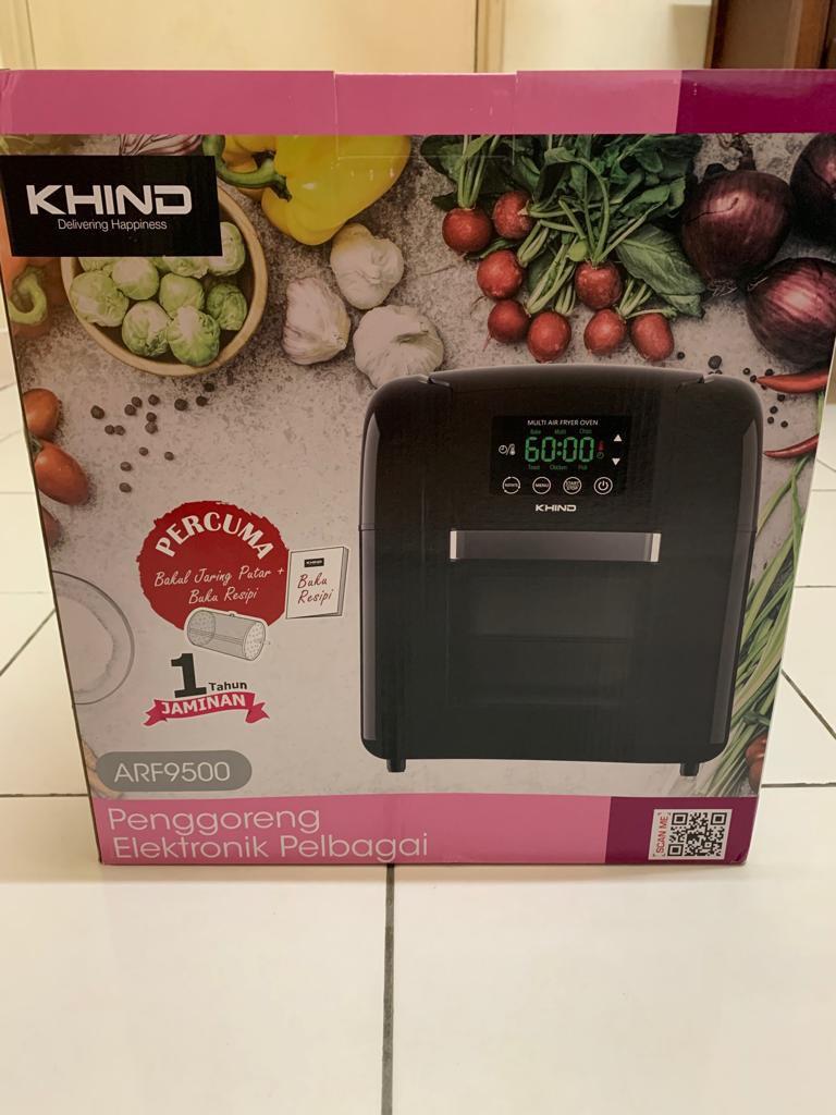 Air Fryer Khind ARF9500, TV & Home Appliances, Kitchen Appliances