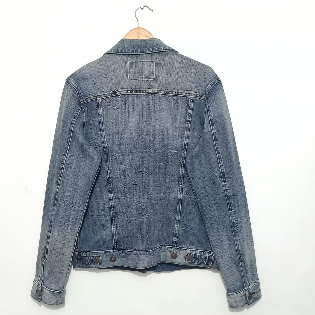 AMERICAN EAGLE Denim Jacket for Men Strechable, Men's Fashion, Coats