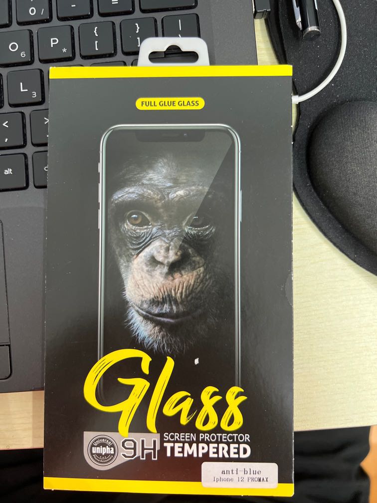 Anti Bluelight iPhone 12 Pro Max screen protector, Mobile Phones