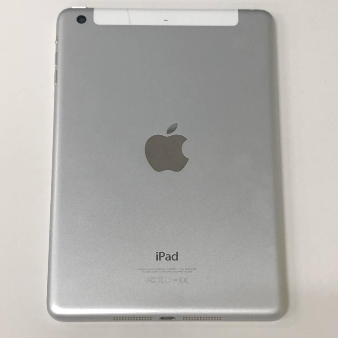 Apple/iPad mini 3/Wi-Fi+Cellular/16GB/docomo/銀/白ROM/平板, 手提