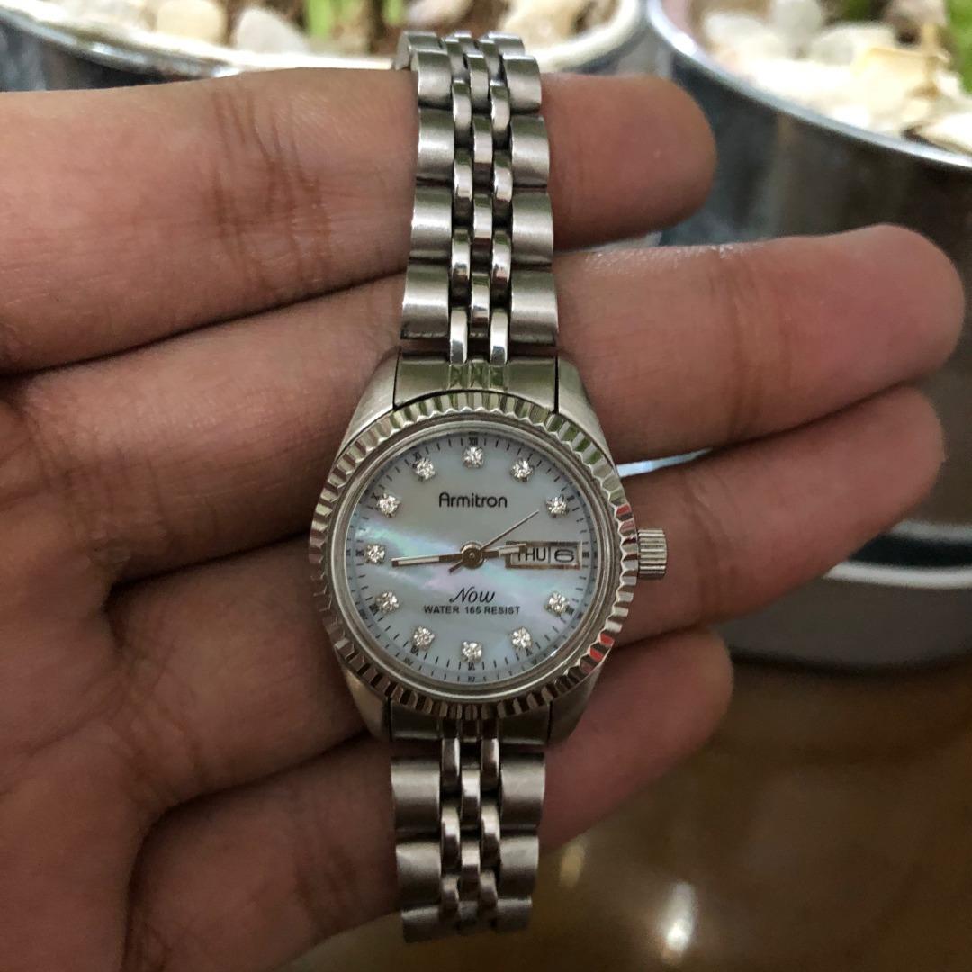 Armitron mother new arrivals of pearl watch