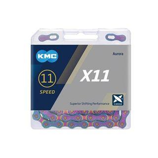 [Authentic] KMC X11AU Aurora Blue 11 Speed Chain | Made In Taiwan | Free Delivery