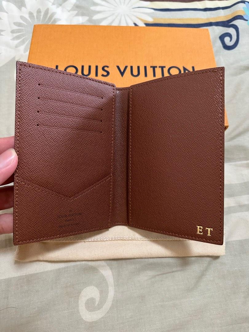 Housse Passeport Louis Vuitton X TM Cherry - Marron - Occasion (collection)