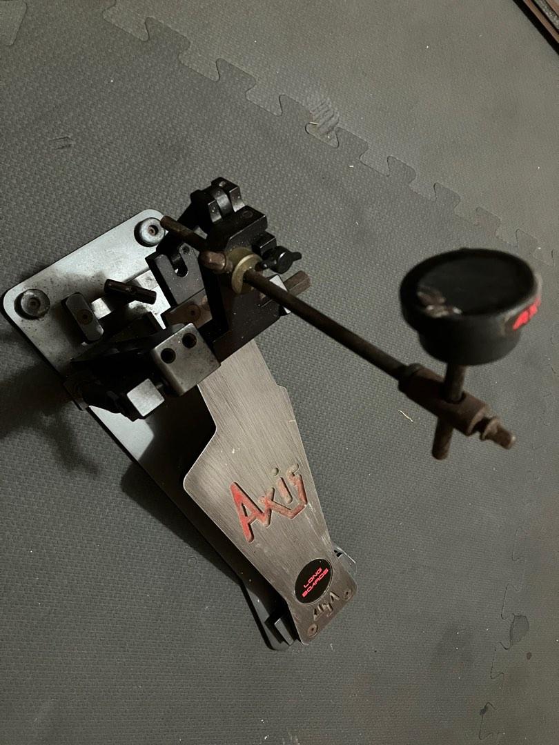 Axis Percussion Longboard Single Bass Drum Pedal (Category: Musical Instruments) located in Cainta. Submitted by herbiboy802 (Listing ID 1190550859, Image 2). Description: Original Axis Percussion Longboard Single Bass Drum Pedal - black - bought this second hand - needs cleaning but otherwise in very good condition - rarely-used - transactions preferably via grab/lalamove; payments via gcash or BPI bank transfer.