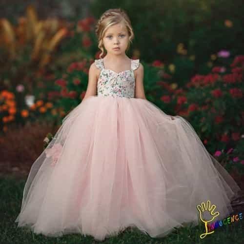 Girl in pink best sale dress