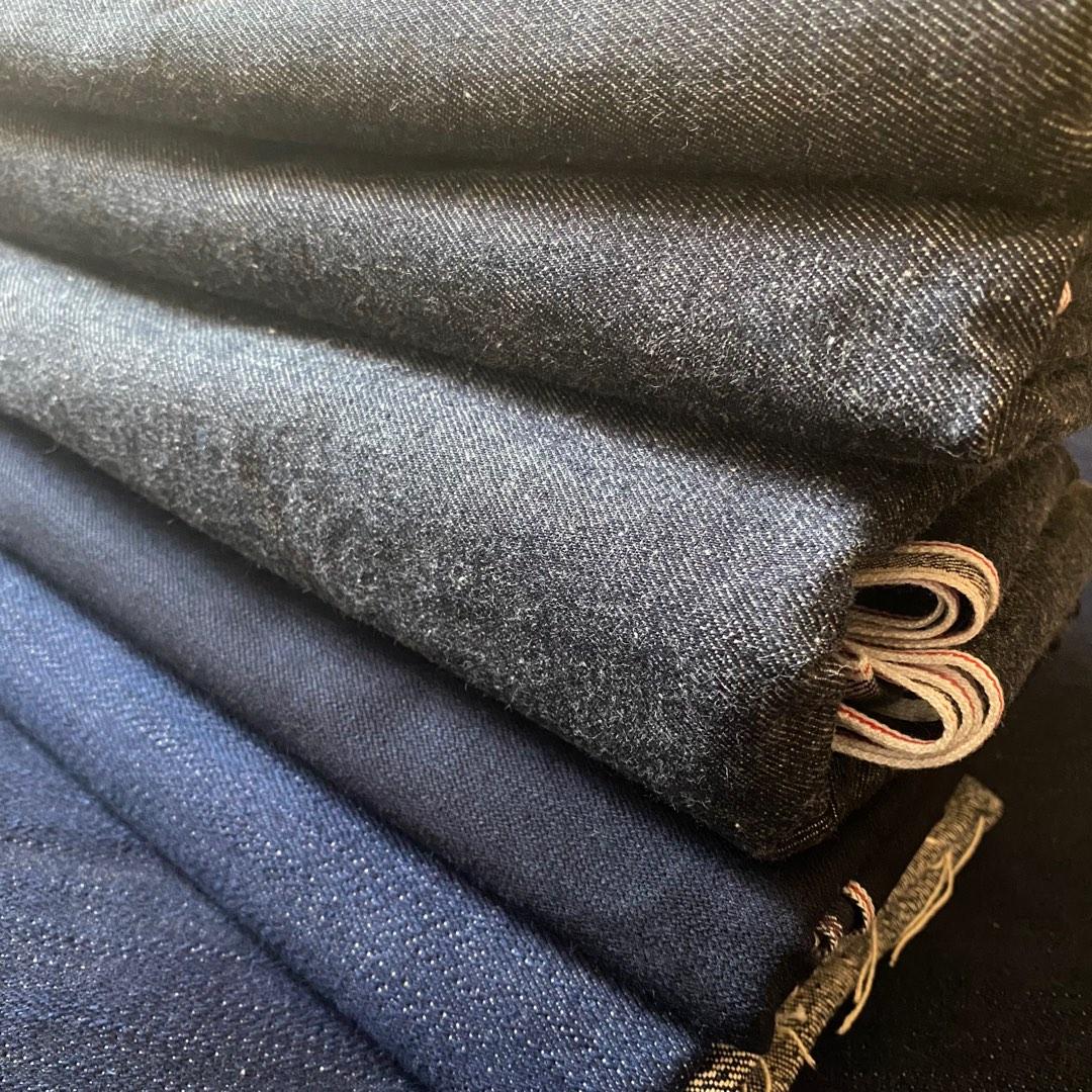 Jual bahan denim selvedge online