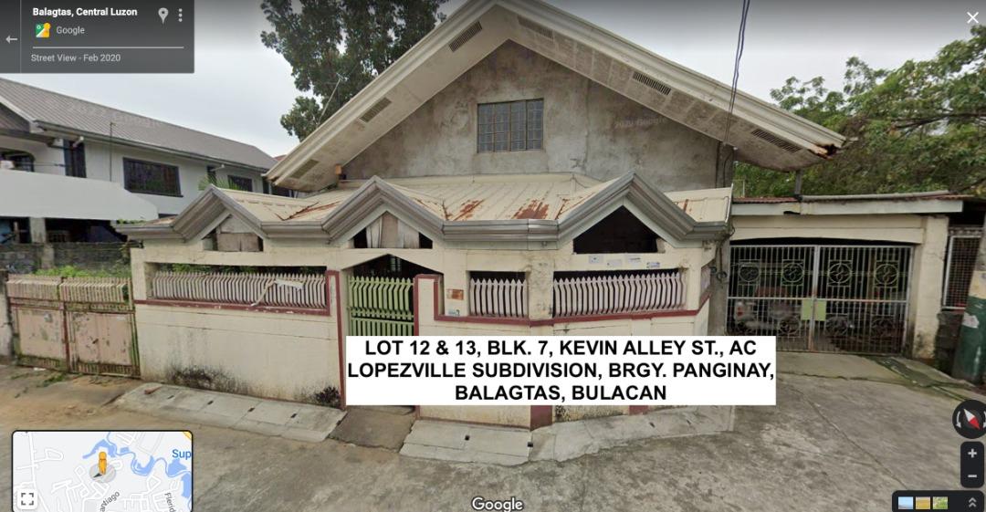 Bank foreclosed, House and Lot, LOPEZVILLE SUBDIVISION, BRGY. PANGINAY
