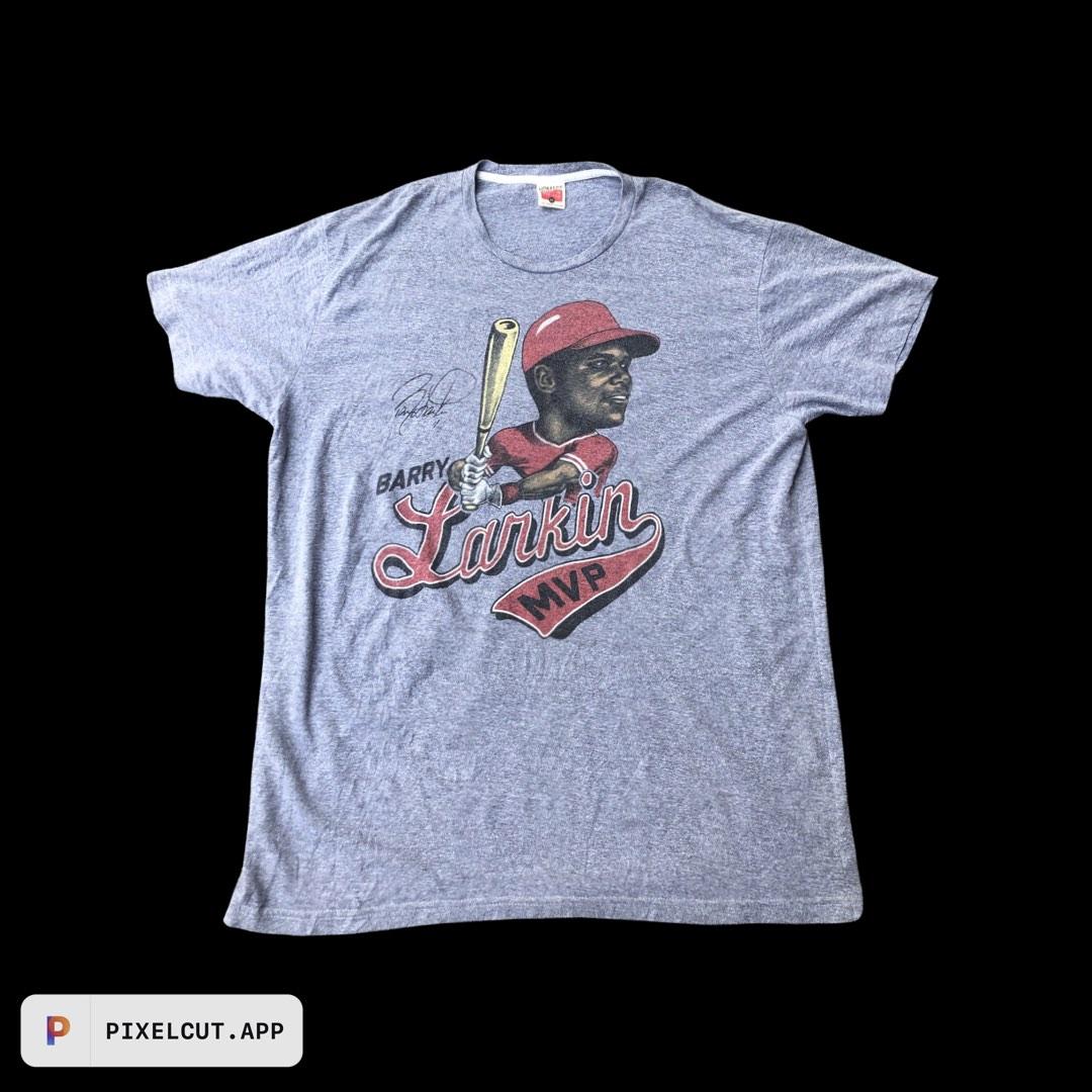 barry larkin caricature, Men’s Fashion, Tops & Sets, Tshirts & Polo