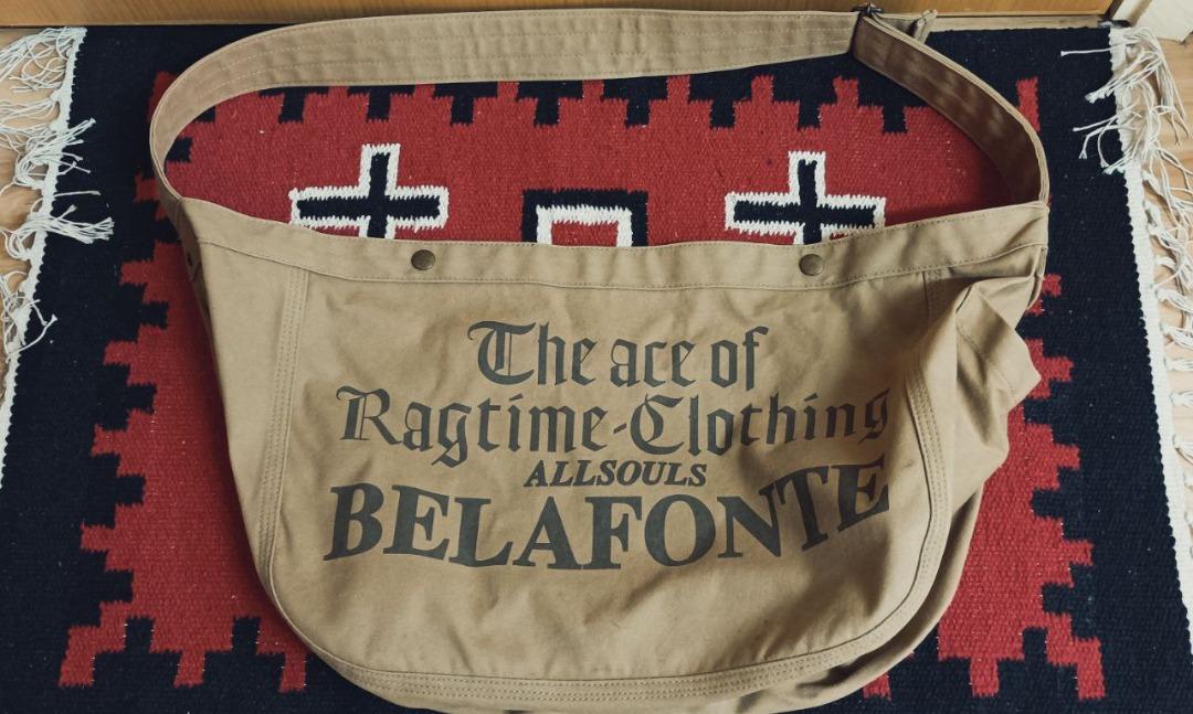 BELAFONTE RAGTIME HERRINGBONE NEWSPAPER BAG (BELAFONTE ALLSOULS