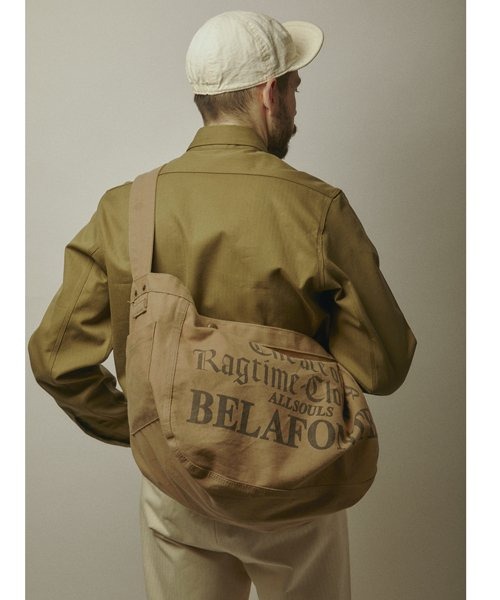 BELAFONTE RAGTIME HERRINGBONE NEWSPAPER BAG (BELAFONTE ALLSOULS