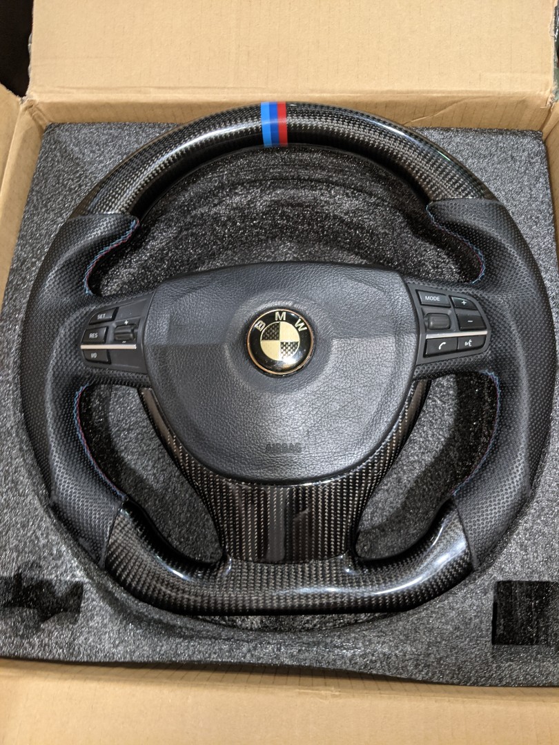BMW F10 Steering Wheel, Car Accessories, Accessories on Carousell