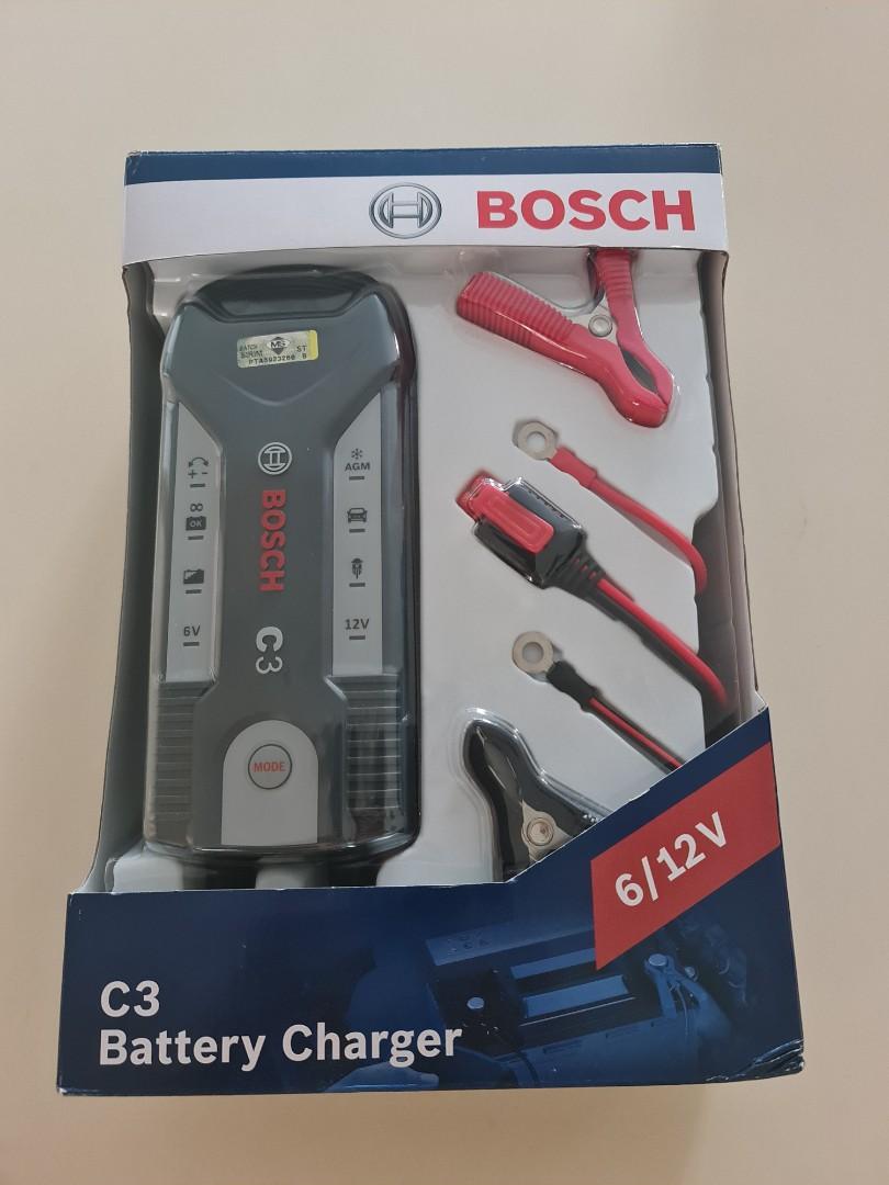 Bosch Battery Charger C3, Car Accessories, Accessories on Carousell
