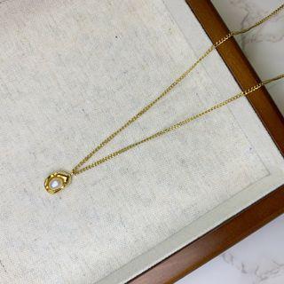 2023 New Stainless Steel PVD Plating Non Tarnish Small Gold Pendant Necklace Full Zircon Stone Smile