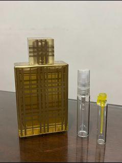 Burberry Brit Gold EDP by Burberry Decant / Takal