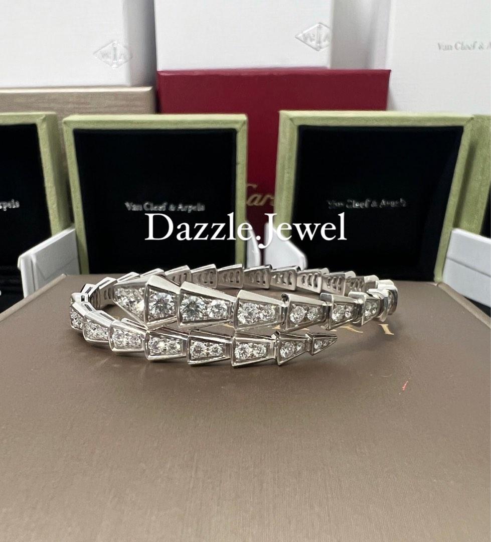 Bvlgari top bracelet diamond