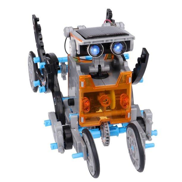 and Older STEM 12 in 1 Education Solar Robot Toys Solar and Cell Powered 2 in 1 DIY Building Learning Science Experiment Kit for Kids Aged 8 