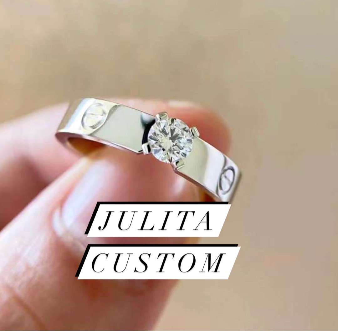 Cartier love engagement ring sale