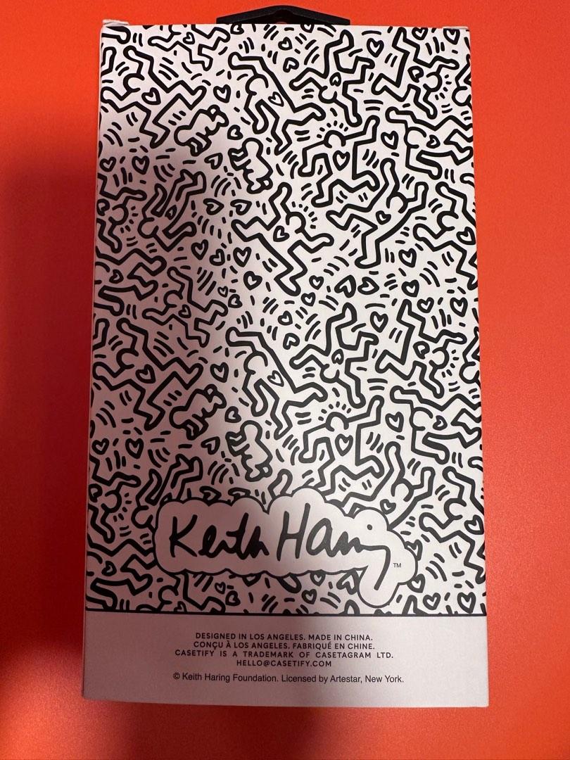 Casetify x Keith Haring iPhone 14 pro case, 手提電話, 電話＆平板電腦配件, 手機套及手機殻